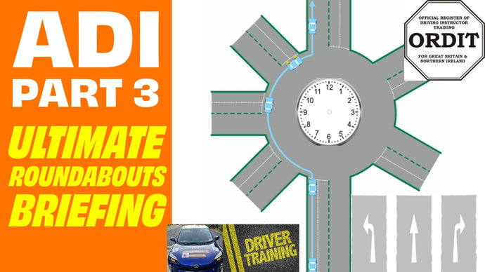 ADI Part 3 Bite Size Briefings - Roundabouts
Sharpen Your Teaching Skills & Boost Your Confidence
Not happy with your part 3 training?
Feel you have gaps in your knowledge?
Already Failed the ADI  Part 3 Test?