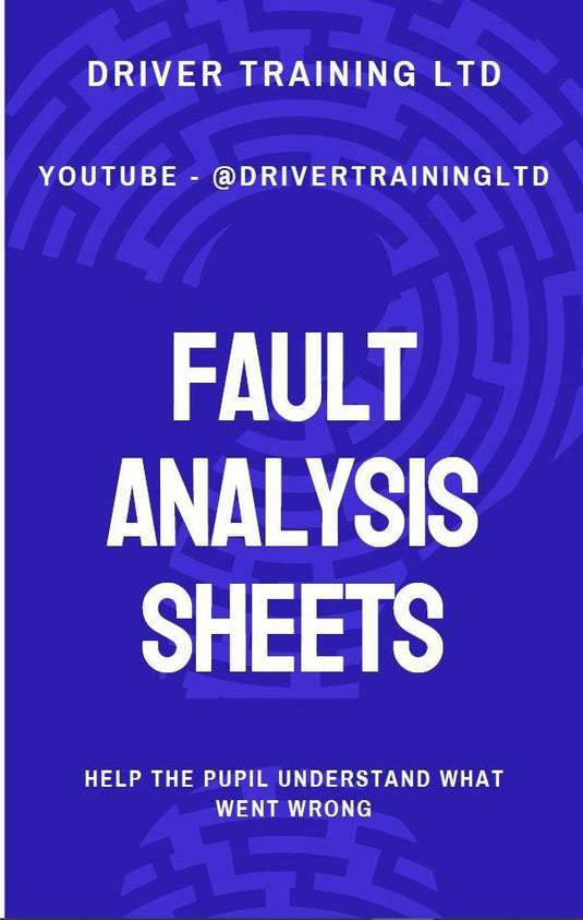 ADI Part 3 Fault Analysis worksheet -&nbsp; ADI Part 3 Fault Analysis Worksheet for driving instructors with ADI Part 3 or ADI Standards Check,-Driver Training Ltd


Are you unsure of how to do FAULT ANALYSIS?

Do you want to Improve your Fault Analysis?

These adi part 3 fault analysis worksheets help you to get in the habit of correctly identifying the mistake and then getting an accurate analysis of it