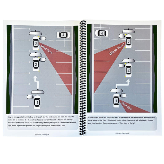 Driving Lessons Plan ADI Part 3 Manoeuvres including forward bay parking, Reverse bay parking, Parallel parking, Pulling up on the right and Emergency stop -Driver Training Ltd
