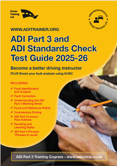 ADI Part 3 and ADI Standards Check Test Guide 2025/26 - Complete ADI Part 3 Standards Check Book.