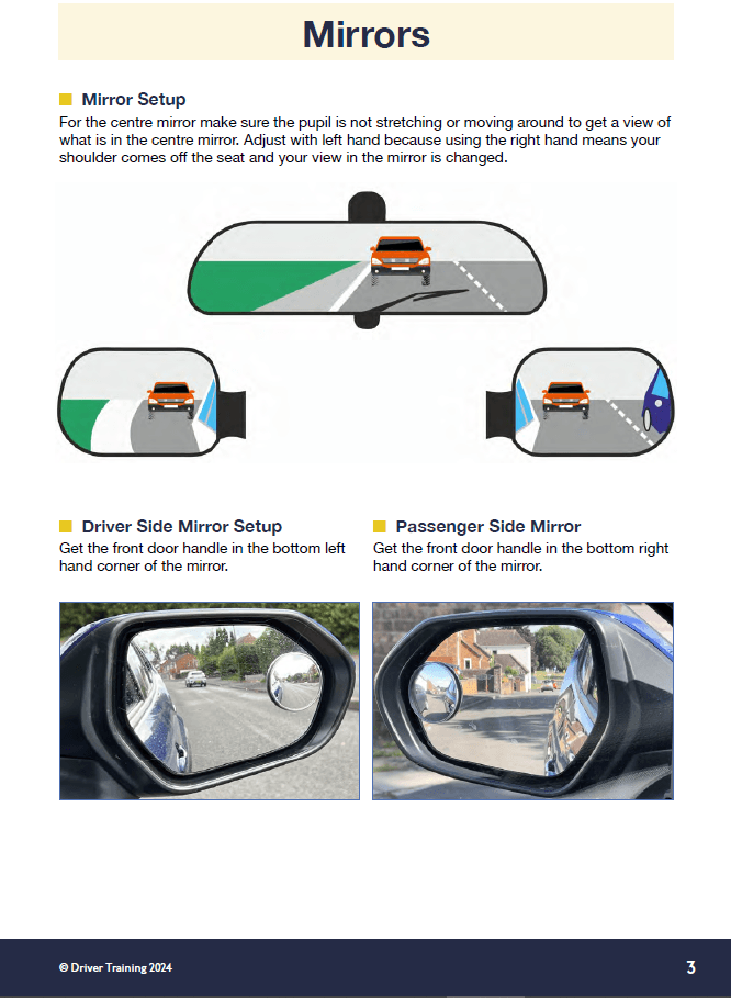 Load image into Gallery viewer, As a driving instructor, your ultimate goal is to empower your students to drive safely and confidently on their own. One of the most effective ways to achieve this is by providing clear and precise reference points. These reference points are crucial for helping learners understand exactly what to do and how to do it
