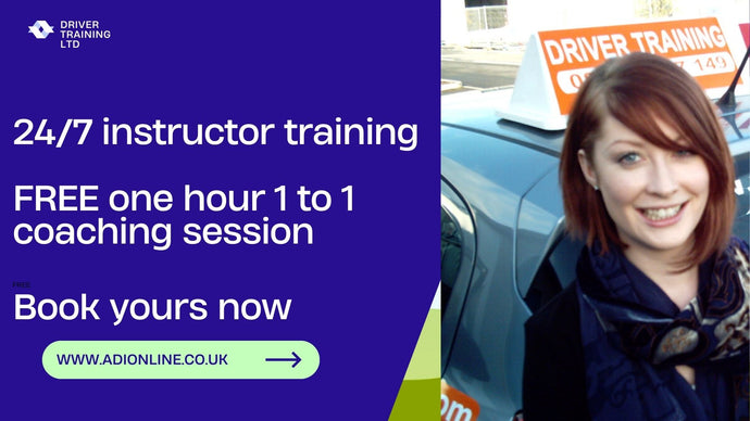 FREE driving instructor training

Did you know that over 70% of ADI trainees fail Part 3 on their first attempt? The pressure is intense, and without expert guidance, you risk months of wasted time, stress, and costly retakes.

But what if you could fast-track your success—with a proven system, expert 1:1 coaching, and real-time support?

Now we are giving you the chance to see for yourself by giving you a FREE one hour 1 to 1 coaching session with an ORDIT registered trainer worth £50!