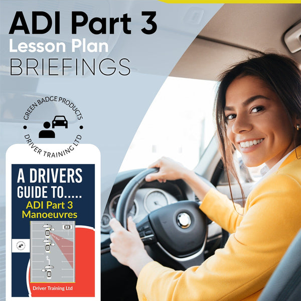 ADI Part 3 Manoeuvres Driving Instructor Books