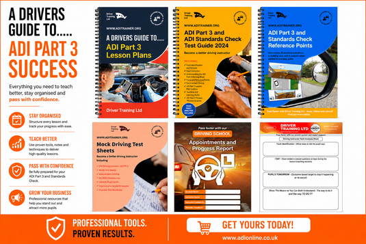 The Complete pack of driving instructor books - 6 Books ADI Part 3