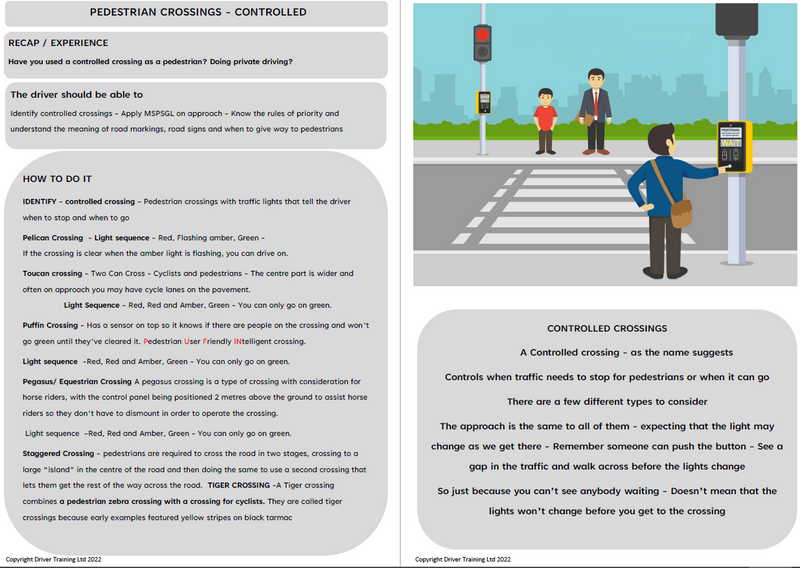 Load image into Gallery viewer, Welcome to our in-depth tutorial on ADI Part 3, focusing on pedestrian crossings! In this comprehensive video, we delve into various types of crossings crucial for driving instructors and learners alike. From the familiar Zebra Crossing to the sophisticated Puffin Crossing, we cover it all.  🚸 Topics Covered:      Zebra Crossings: Understand the fundamentals and key points to teach your learners effectively.     Pelican Crossings: Learn how to navigate these 
