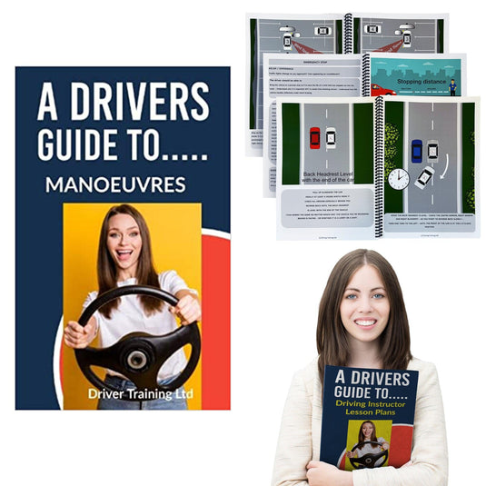 Driving Lessons Plan ADI Part 3 Manoeuvres including forward bay parking, Reverse bay parking, Parallel parking, Pulling up on the right and Emergency stop 