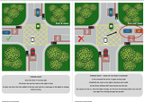 Dealing with crossroads Driving instructor lesson plans book, ADI standards check test